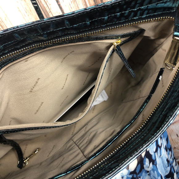 Brahmin Verdigris Noelle Melbourne Handbag NWT - Picture 8 of 8